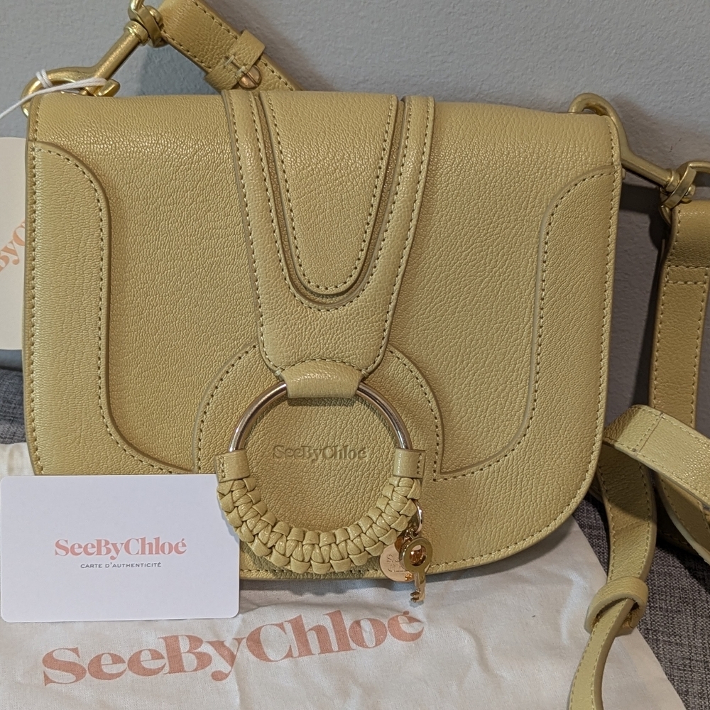 🔥 NWT See by Chloe Hana small saddle bag